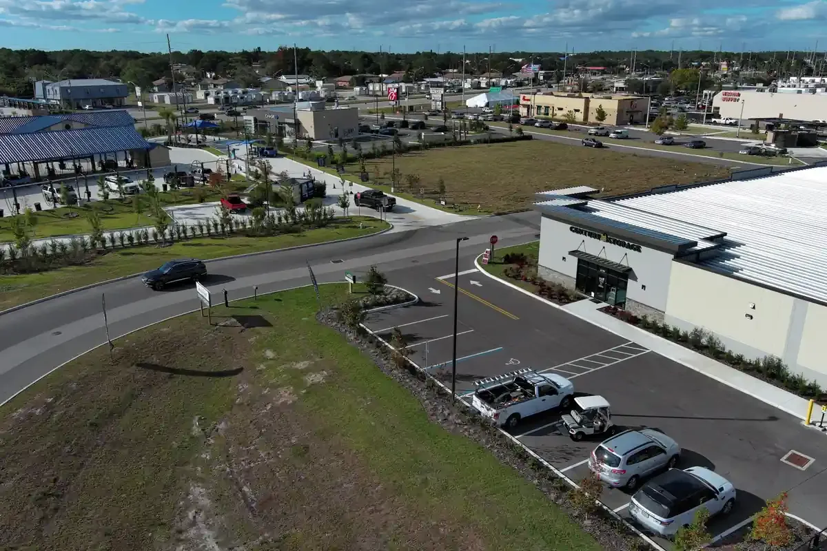Drone View of Storage Facility 